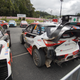 Ott’s car not much better. The young flag waving Estonian group of supporters in attendance reminded me of the group who used to follow Petter Solberg around, back in the day.
